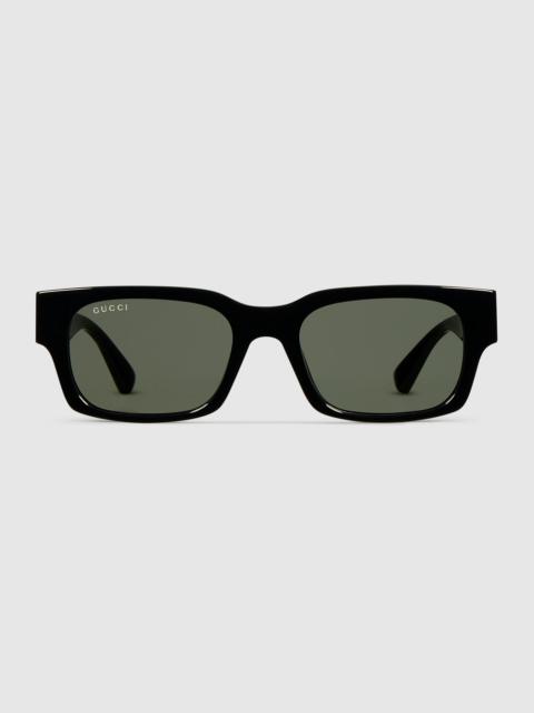 GUCCI Rectangular frame sunglasses