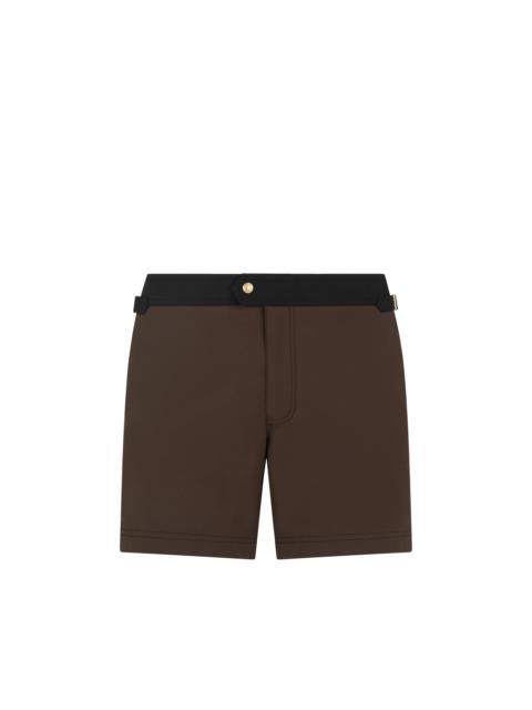 TOM FORD CONTRAST NYLON SWIM SHORT