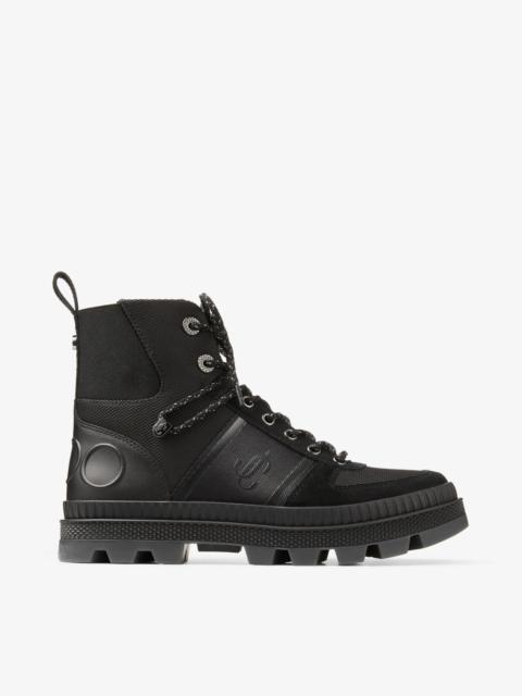 Normandy/F
Black Nylon and Leather Boots