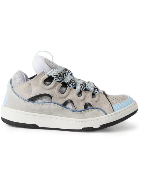 Lanvin Lanvin Leather Curb Grey Light Blue