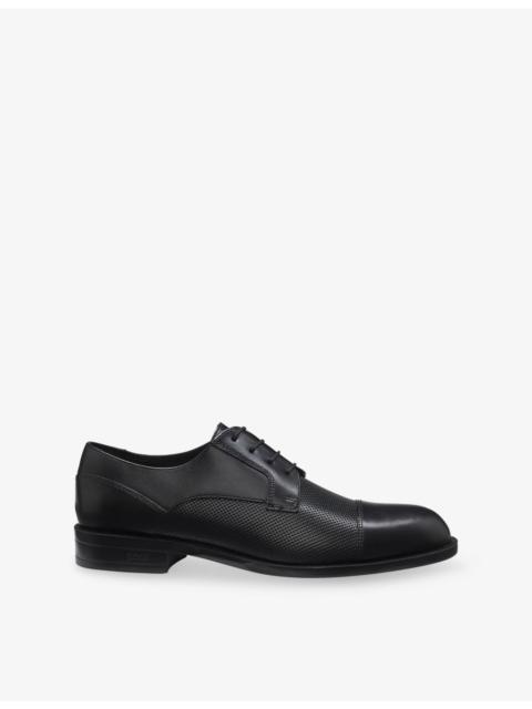 BOSS Lace-Up Leather Derby Shoes