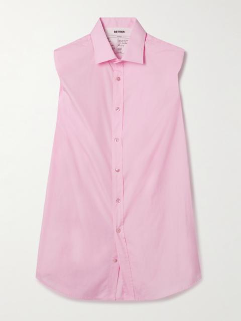 BETTTER + Net Sustain Cotton-poplin Shirt
