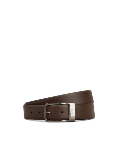 Tod's metal buckle belt