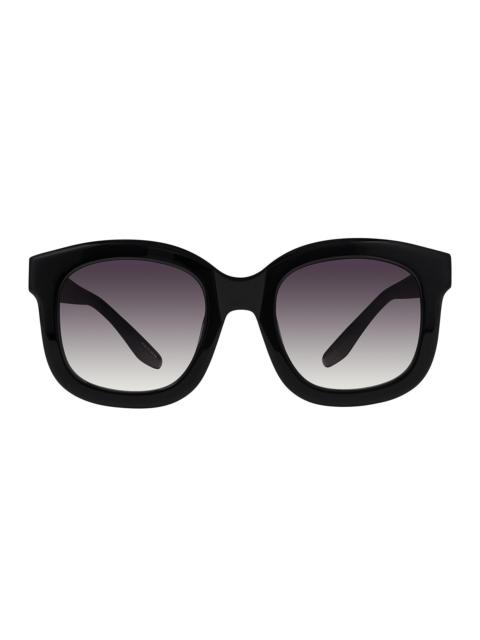 BARTON PERREIRA Women's Quannah 52MM Square Sunglasses - Gradient Grey Black