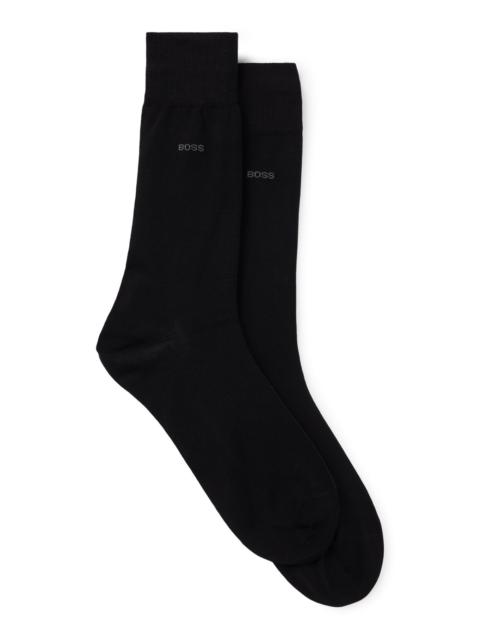 BOSS TWO-PACK OF SOCKS IN AN EGYPTIAN-COTTON BLEND