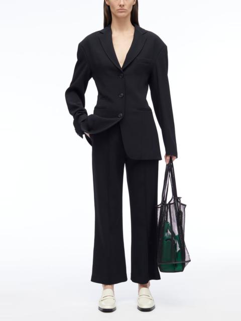 3.1 Phillip Lim Matte Crepe Cinched Blazer