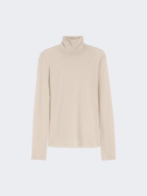 WEEKEND Max Mara TESEO Wool and silk gauze turtleneck