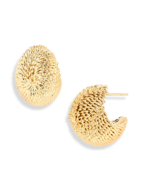 JACQUEMUS Jacquemus The Hérisson Earrings in Gold 280
