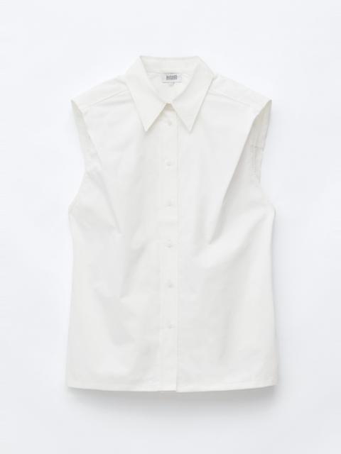 & Other Stories Pima Cotton Sleeveless Shirt