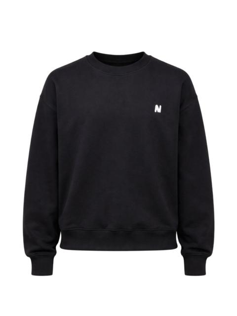 MSGM logo crew neck sweater