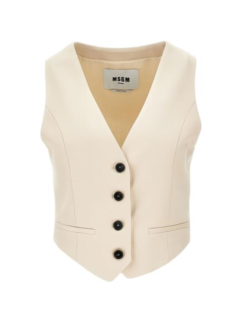 MSGM buttoned waistcoat