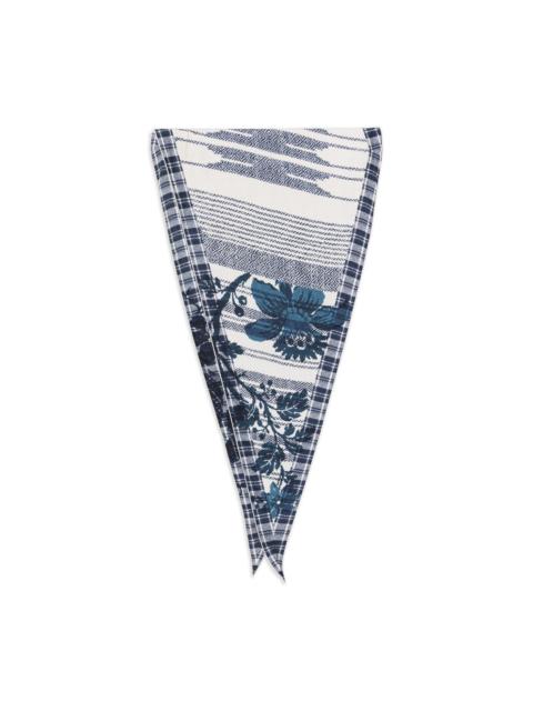 Pierre-Louis Mascia Aloeuw floral print scarf
