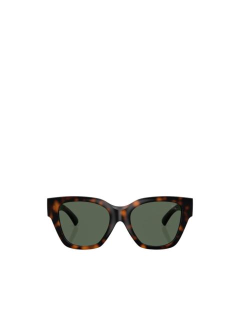 Burberry tortoiseshell-effect square-frame sunglasses