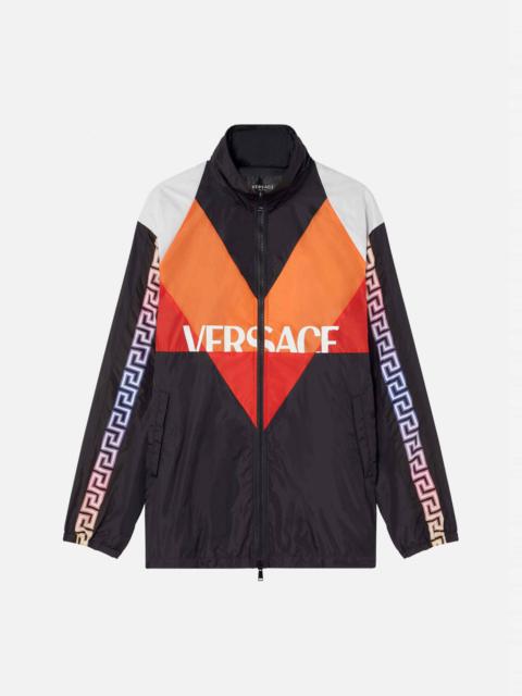 VERSACE Logo Nylon Jacket