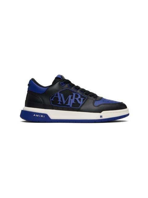 AMIRI Black & Blue Classic Low Sneakers