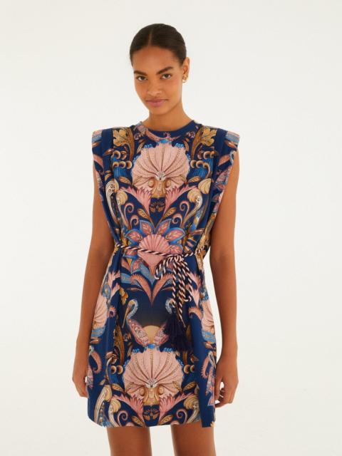 FARM RIO Boho Beauty Mini T-Shirt Dress