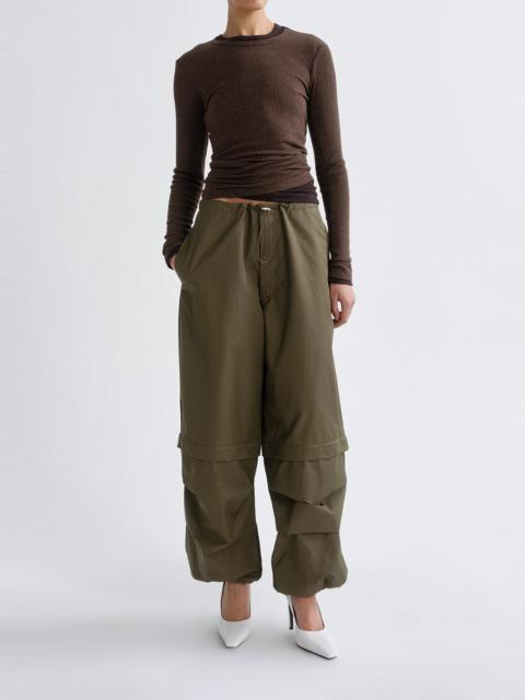 AGOLDE COULSON PARACHUTE PANT IN WILLOW