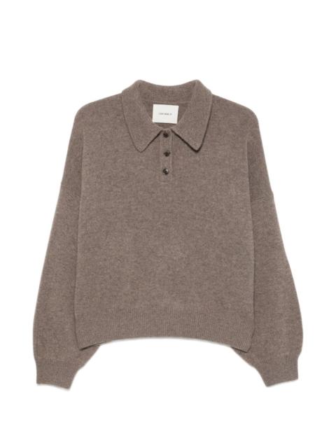 LISA YANG button-fastening polo shirt