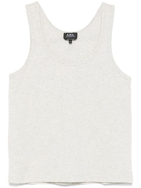 A.P.C. Label tank top