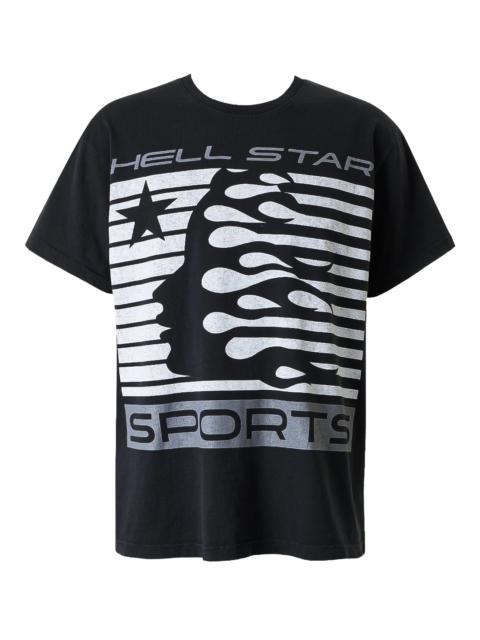 HELLSTAR Flame Tribal Motion T-Shirt (SS26) "Black" HSR351