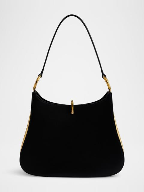 rabanne Sac A Main Leather Ring Medium Shoulder Bag