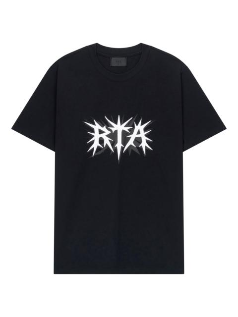 RTA Men's Exodus Liam Logo Slim-Fit T-Shirt - Black Spike Rta