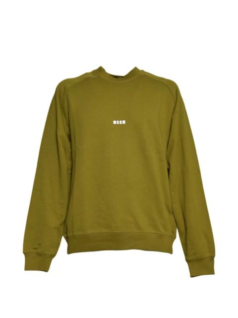 MSGM logo crew-neck sweatshirt
