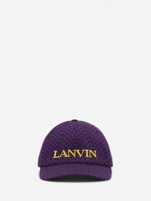 Lanvin LANVIN X FUTURE CURB COTTON CAP