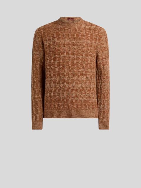 Etro CABLE-KNIT CASHMERE SWEATER