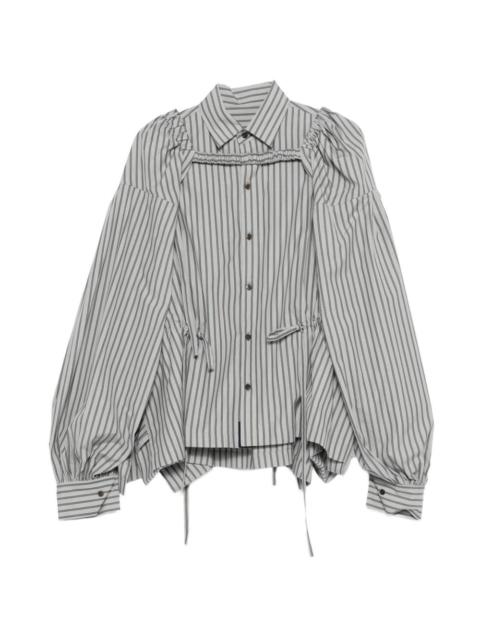 Yohji Yamamoto striped shirt