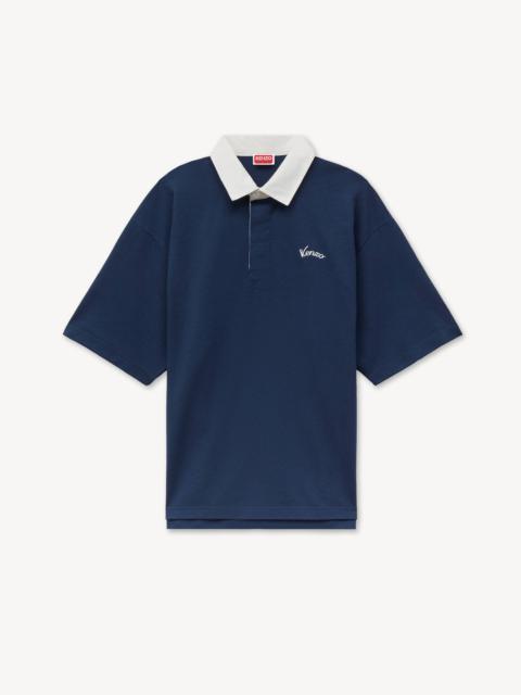 KENZO 'KENZO Varsity' relax polo in heavy cotton