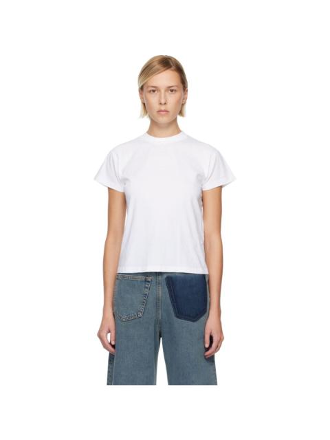 MM6 Maison Margiela White Cotton Jersey T-Shirt