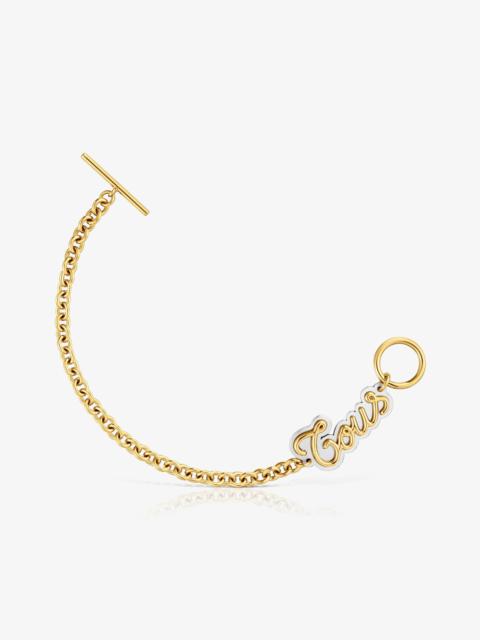 TOUS Two-tone steel Bracelet TOUS Charming