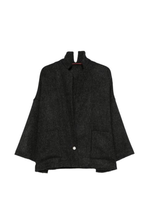 Daniela Gregis belted shawl-collar jacket