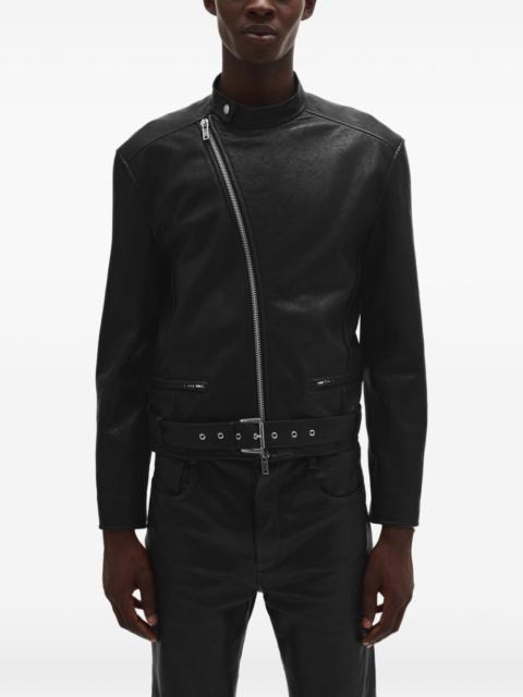 Ann Demeulemeester leather jacket