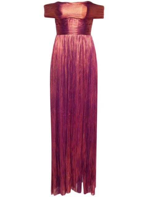 MARIA LUCIA HOHAN Karlie off-shoulder gown