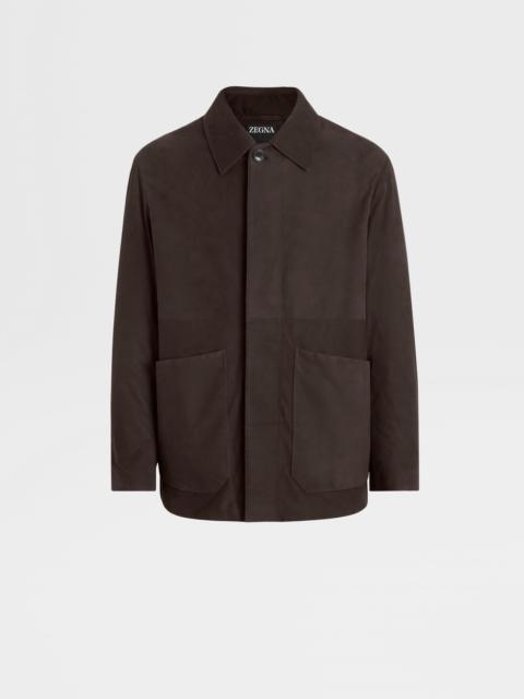 ZEGNA NUBUCK CHORE COAT