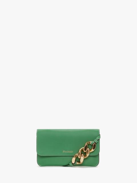 JW Anderson LEATHER PHONE CHAIN POUCH