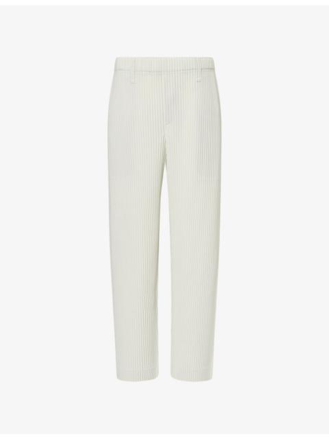 ISSEY MIYAKE Tailored Pleats Straight-Leg Trousers