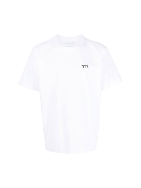 x Madsaki slogan-print T-shirt