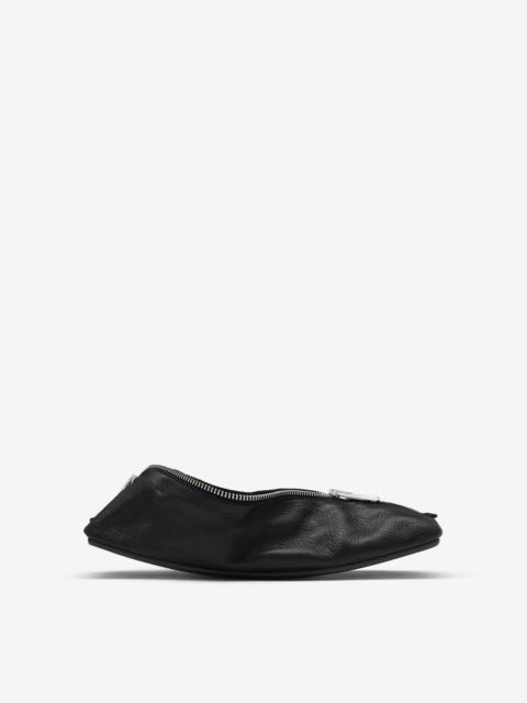 MM6 Maison Margiela Pencil case ballerina shoes