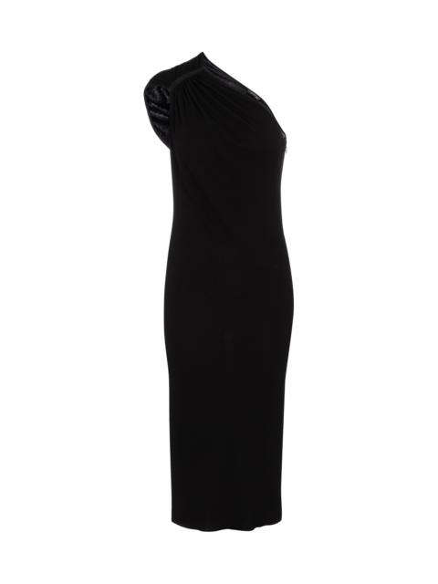 TOM FORD One-shoulder jersey midi dress