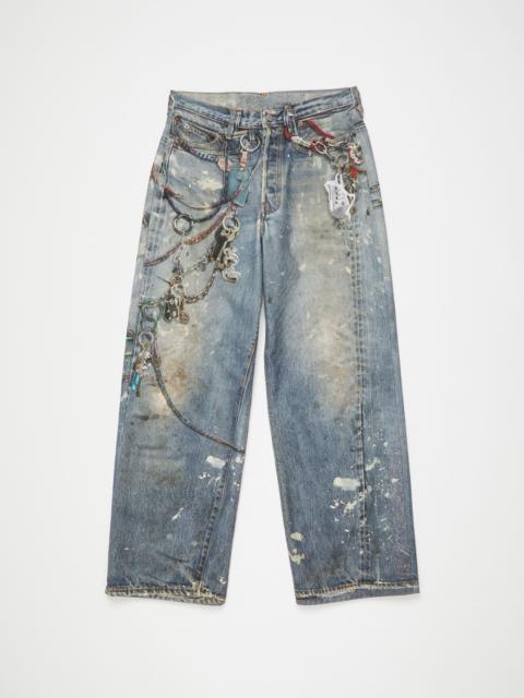 Acne Studios Loose fit trousers - 1981M - Mid Blue
