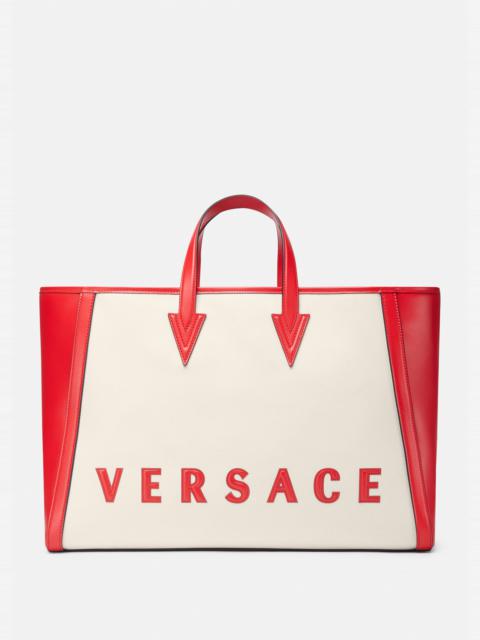 VERSACE Cabas Logo Tote