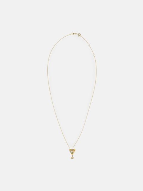 ALIITA Emerald Martini Necklace
