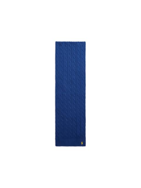Polo Ralph Lauren cable-knit scarf