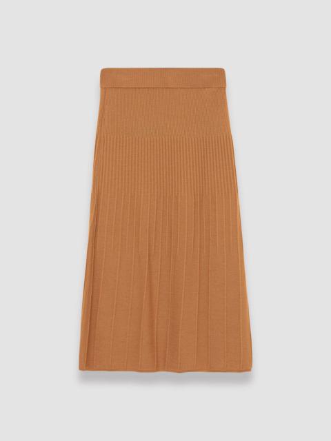 JOSEPH Fine Merino Rib Skirt