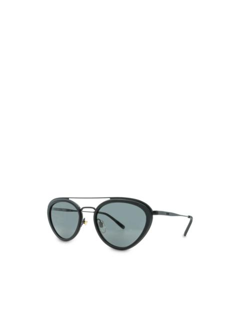 MCM double-bridge oval-frame sunglasses