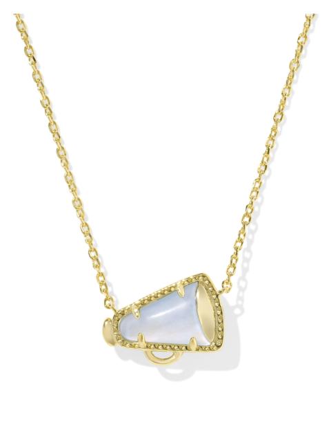 KENDRA SCOTT Cheer Gold Short Pendant Necklace