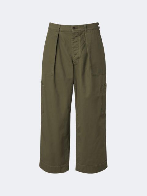 A.PRESSE Cotton wide-leg pants